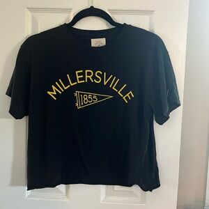 Millersville University crop shirt